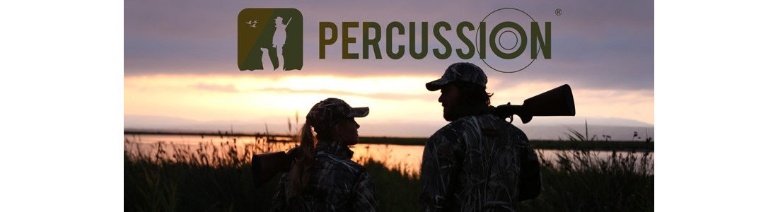 logo Percussion vêtements de chasse